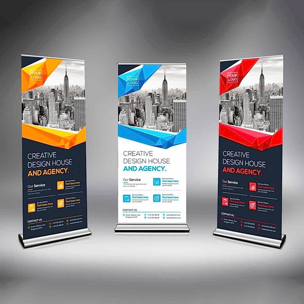Rollup, Örümcek Stand, Ayaklı Banner Uygulamaları